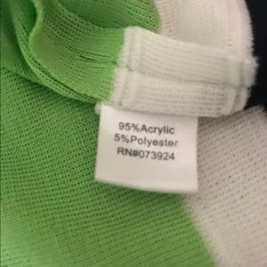 Never worn. Don’t like the colors